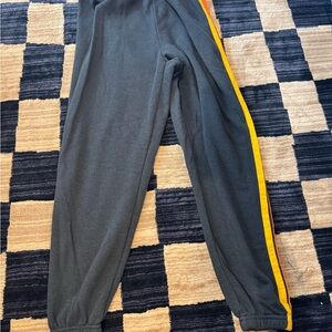 Aviator Nation Navy Sweatpants with Stripes